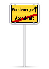Windenergie statt Atomkraft