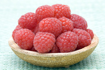 fresh raspberries