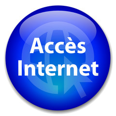 Bouton ACCES INTERNET (connexion cliquer ici se connecter web)