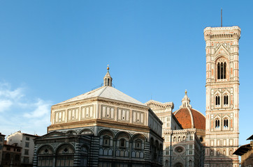 Fototapeta na wymiar Santa Maria del Fiore (Duomo) in Florence, Tuscany, Italy.