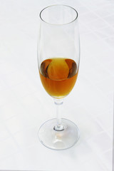 glass of white wine