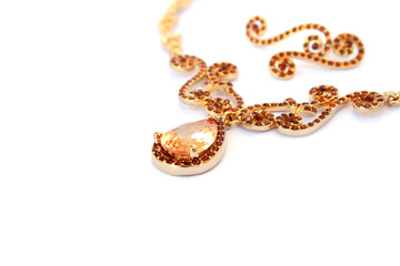 Necklace and earrings