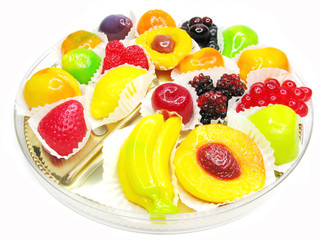 marmalade gelatin fruits