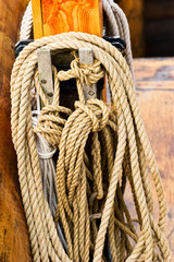 Coiled rope