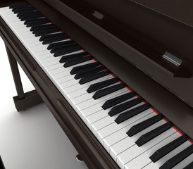 Naklejka premium Pianoforte 4