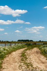 River the Lek in Holland