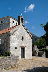 Fototapeta na wymiar St John's church in Bar in Montenegro