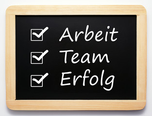 Arbeit / Team / Erfolg - Business Konzept