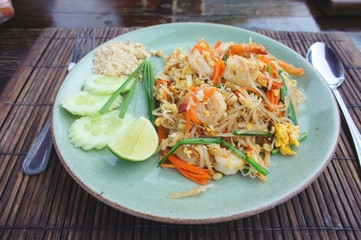 Thai food ,Phad Thai Noodles