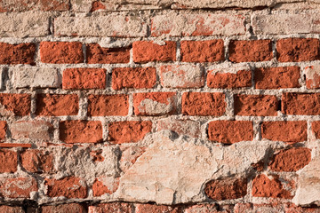 Grunge old bricks wall texture