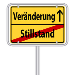 Stillstand vs. Veränderung
