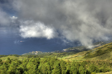 Blick auf den Atlantik - Sao Jorge