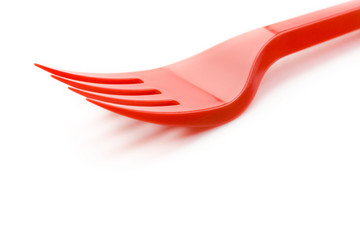 Fork isolated on white