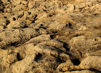 ROCAS EROSIONADAS POR EL MAR