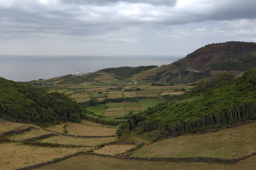 Fototapeta na wymiar Landschaft bei Ponta das Cavalas