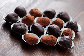 chocolate pralines