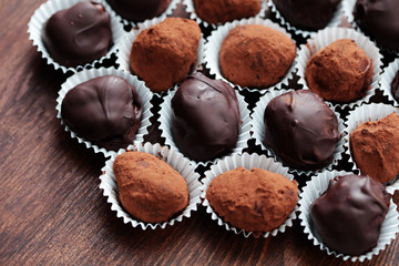 chocolate pralines
