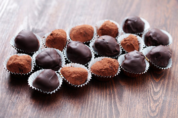 chocolate pralines