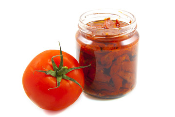 Fototapeta na wymiar Dried tomato