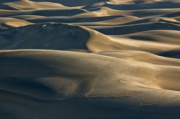Fototapeta na wymiar Mesquite Flat Sand Dunes Sunrise