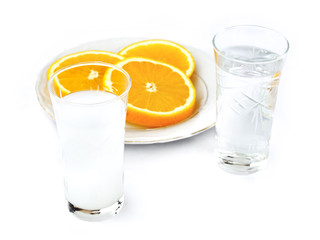 Double raki, anise flavored spirit