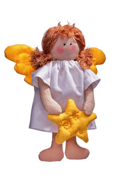 Interernaja toy a doll an angel