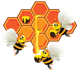 Honey production