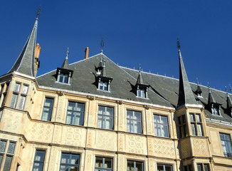 Fototapeta na wymiar Palais Grand-Ducal - Luxembourg