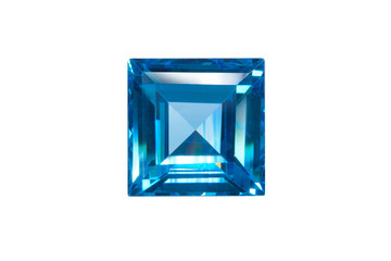 blue sapphire isolated