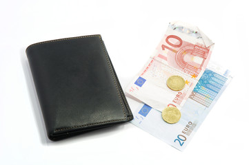 Portefeuille et argent