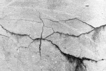 Cracked wall background