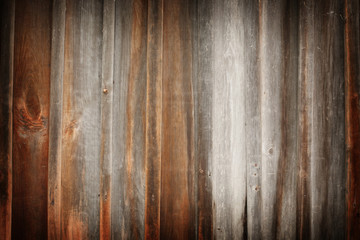 Obraz premium Weathered timber wall