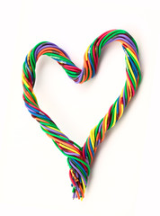 Fototapeta premium Wire heart