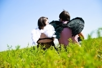 Fototapeta premium Young happy couple