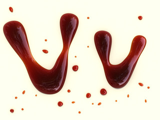 Blood blob font