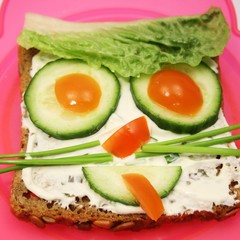 kreatives Brot für Kinder