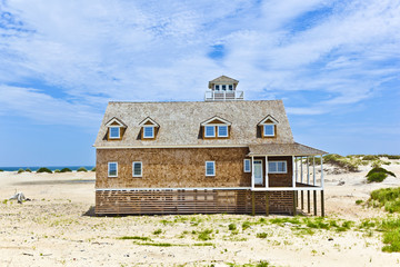 house in the dunes