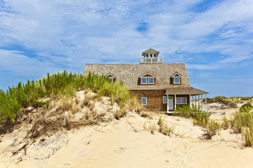 house in the dunes