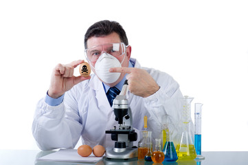 food adulteration eggs with dioxin - obrazy, fototapety, plakaty
