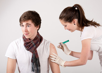 spritzen Impfung Injection Schmerz