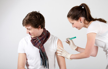 spritzen Impfung Injection Schmerz
