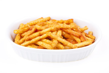fries in  a bowl