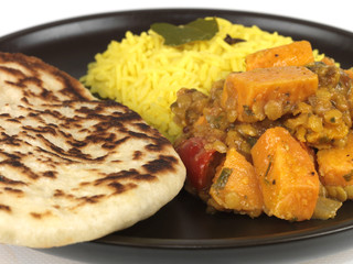 Sweet Potato Dhansak