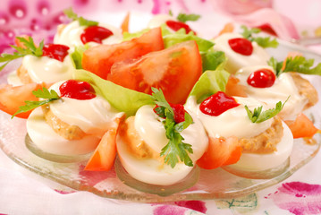 eggs with mayonnaise