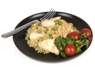 Chicken and Fried Rice