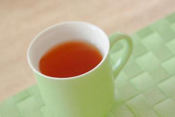 Teetasse - hellgrün