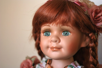 Фарфоровая кукла ручной работы