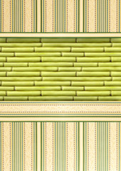 background with bamboo elements