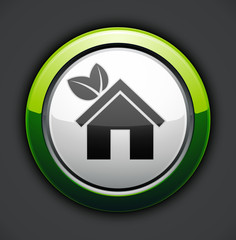 icône maison écologie