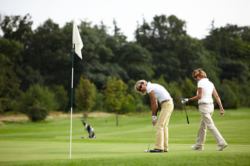Obraz premium Golfspielerin 4